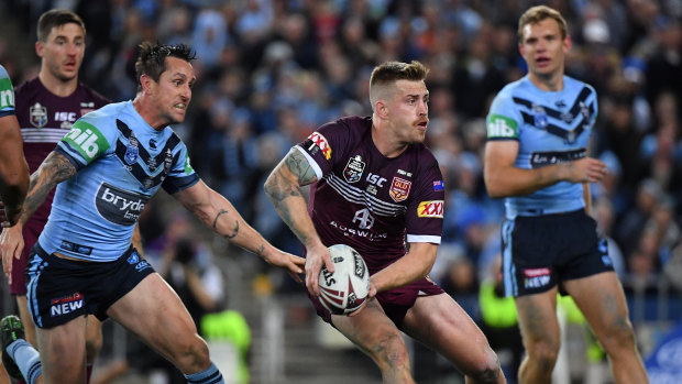 Bright spot: Cameron Munster's performance was a positive for Queensland.