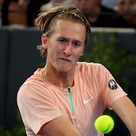 American Seb Korda pushed Novak Djokovic to the limit.