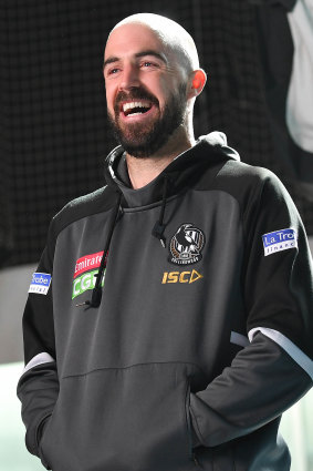 Steele Sidebottom is all smiles again after an uncomfortable injury.