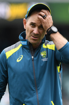 Selection headaches: Justin Langer.