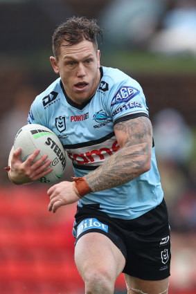 Cameron McInnes will captain Cronulla on Saturday.