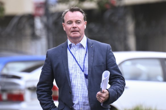 Shadow attorney-general Michael O’Brien.