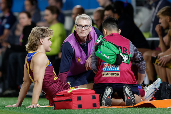 Brisbane Lions father-son star Will Ashcroft hasn’t played since July last year.