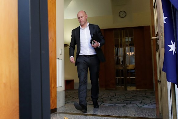 Andrew Carswell during his time working for Prime Minister Scott Morrison.