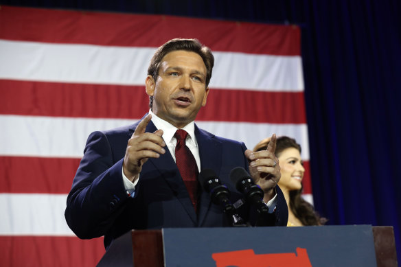 Ron DeSantis has so far dodged questions on his possible Washington aspirations.