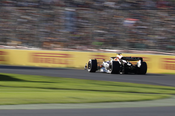 A scene from this year’s Australian Grand Prix.