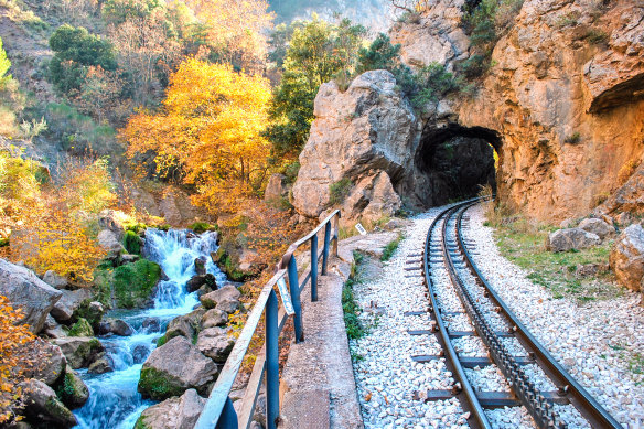  Odontotos Rack Railway, Greece.