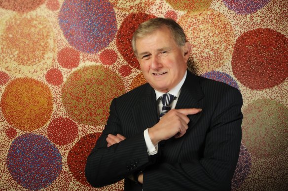 As federal arts minister, Simon Crean advocated for increased support to Indigenous art.