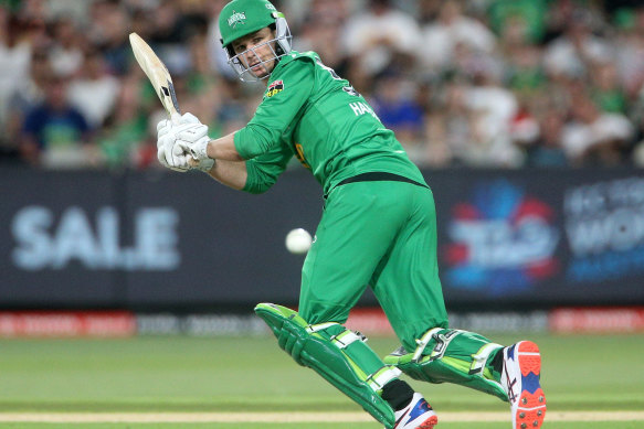 The Stars' Peter Handscomb made 27 before being run out.