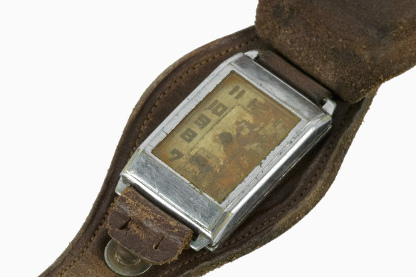 George McGrath’s watch, which stopped at the hour of the sinking.