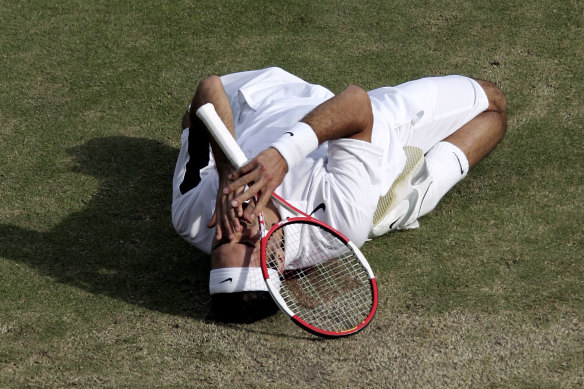 Wimbledon king: Roger Federer.