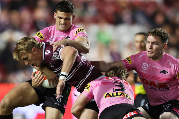Manly tried to pull plenty of tricks against Penrith last month, but couldn’t get past the reigning premiers.