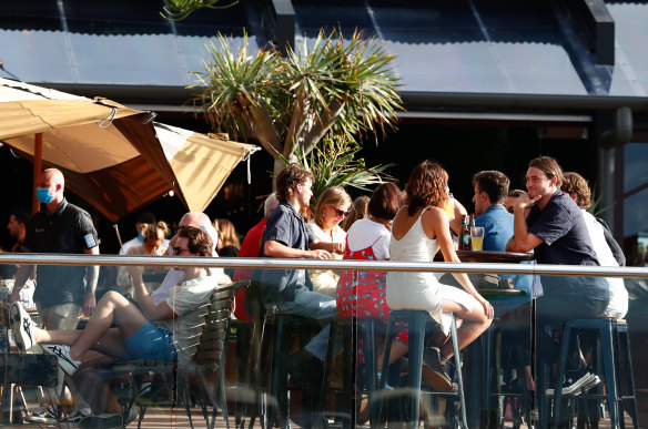 There will be fewer freedoms for residents of regional towns such Byron Bay come Monday, unless they are fully vaccinated. 