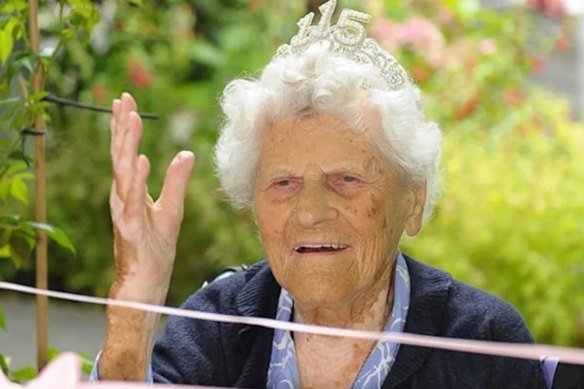 Ethel Caterham is het laatste overlevende onderwerp van Edward VII.