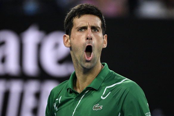 Novak Djokovic escaped sanction for his interaction with the chair umpire during the Australian Open final.