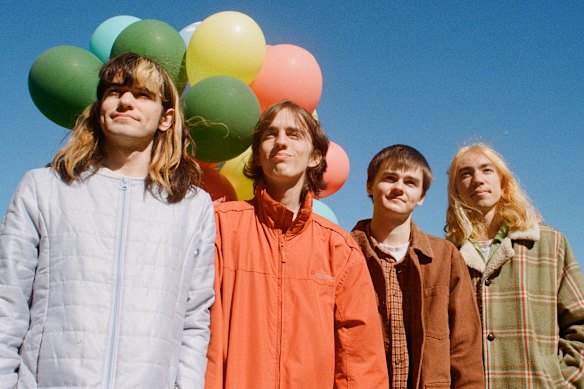 Sydney indie psych-rockers The Lazy Eyes have just released their brain-frazzling but blissful debut album SongBook.