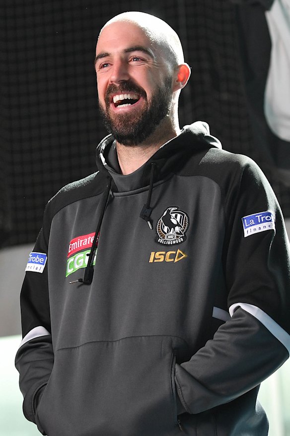Steele Sidebottom is all smiles again after an uncomfortable injury.