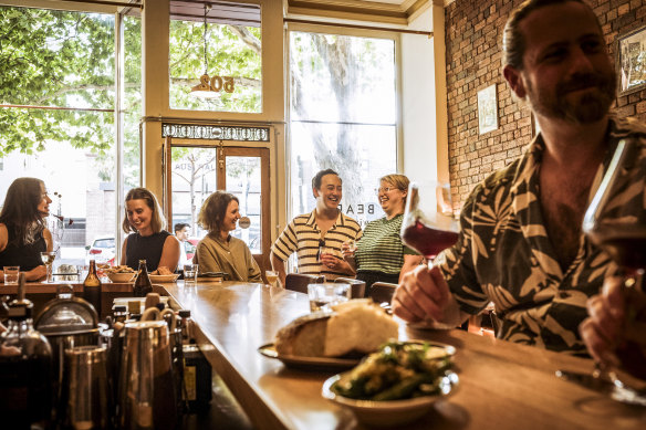 Bear’s Wine Bar “is exactly what a neighbourhood wine bar should be”.