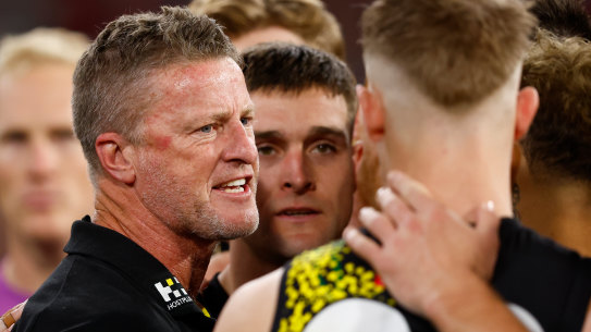 Richmond coach Damien Hardwick