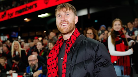 Essendon’s Dyson Heppell was not given a farewell game in front of home fans.