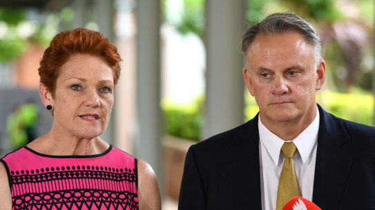 Mark Latham has accused Pauline Hanson of attempt to launder taxpayer dollars.