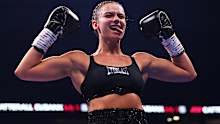 Skye Nicolson following her victory over Carla Camila Campos Gonzales last year.