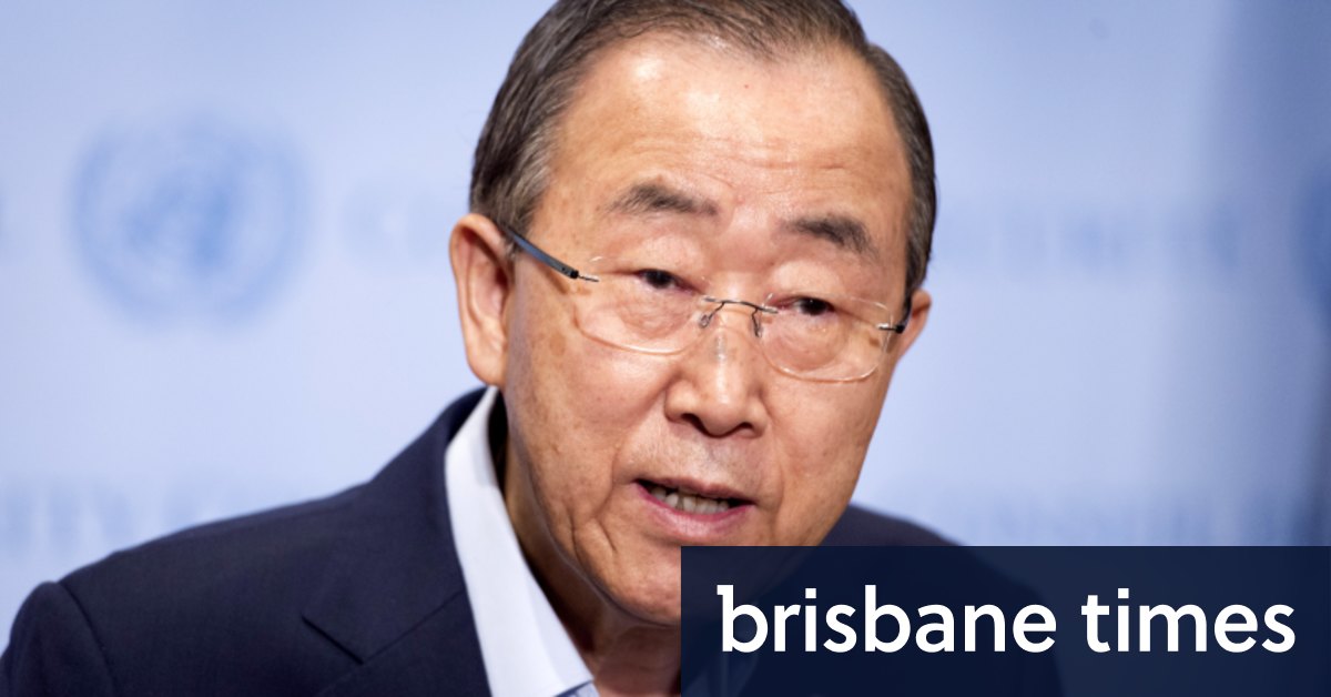 Mantan Sekjen PBB mengatakan Morrison harus berbuat lebih banyak pada iklim