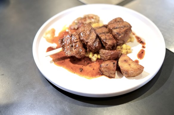 Anticucho is Peru’s most popular street food.