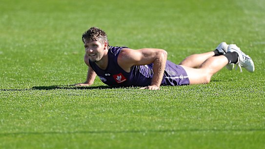 All eyes will be on Jesse Hogan when he plays reserves on the Gold Coast on Saturday against the Lions.