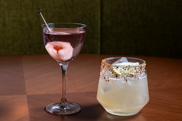 Cocktails and mocktails incorporate Asian flavours in boisterous spins on classics.