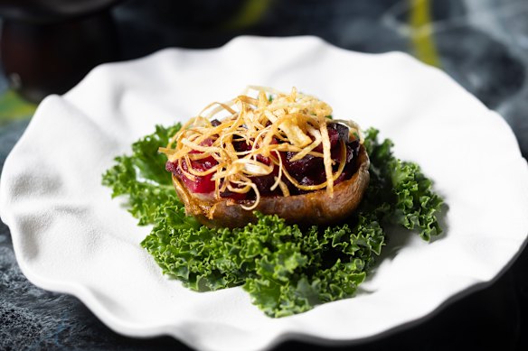 “Campfire potato”.