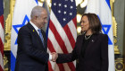 Vice President Kamala Harris meets Israeli Prime Minister Benjamin Netanyahu at the White House. 