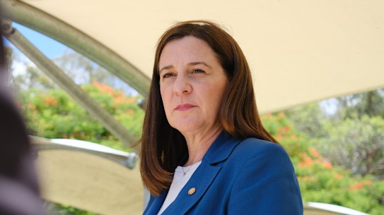 Procuradora-geral de Queensland, Deb Frecklington.