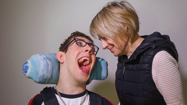 My son Alex is non-verbal and needs 24-hour care. He thrived at a mainstream school