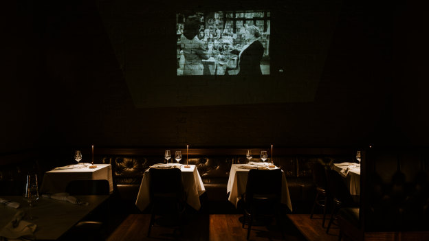 Inside Mister Bianco’s dark, moody spin-off bar, Bianchetto.