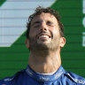 Ricciardo salutes at Monza in famous McLaren one-two finish