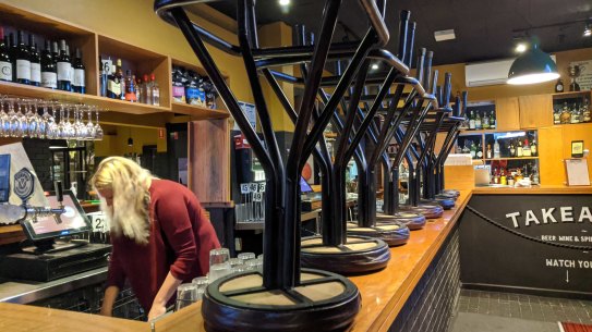 Last drinks at The Empress Hotel in Fitzroy North.