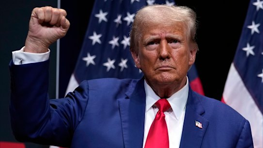 Republican presidential nominee Donald Trump.