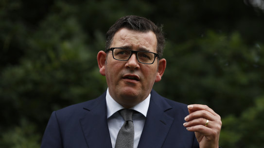 Victorian Premier Daniel Andrews has stood by his previous statements on dealings with John Woodman.