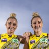 Double trouble in Tigerland: Hosking twins reunite at Richmond