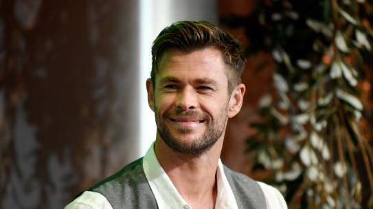 Tourism ambassador Chris Hemsworth attempts to explain the new $38million "Philausophy" campaign.