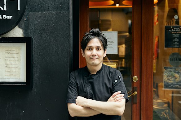 Chef Ryo Northfield has just opened his second Sara Craft ramen bar in the Melbourne CBD.
