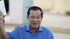 Cambodian Prime Minister Hun Sen, of the Cambodian People’s Party (CPP), votes in local elections this month.