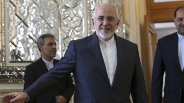 Iranian Foreign Minister Mohammad Javad Zarif.