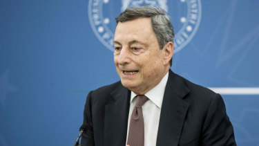 Italian PM Mario Draghi discusses a “green pass” to access venues like gyms, museums and indoor restaurants in a bid to avoid a return to pandemic lockdowns devastating for the economy.  