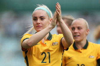Ellie Carpenter says the Matildas “need to win” the Asian Cup.