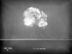 Enrico Fermi calculated that the first atomic test in July 1945 had a 10 per cent chance of setting fire to the atmosphere and killing every living creature on earth.