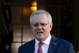 Prime Minister Scott Morrison.