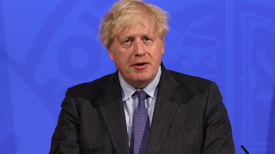 British Prime Minister Boris Johnson on Monday postponed the easing of England’s remaining COVID-19 restrictions.