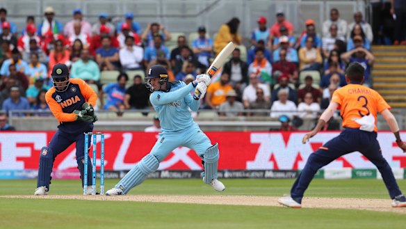 Hitting out: Jason Roy's belligerence with the bat is a welcome fillip for the home side.